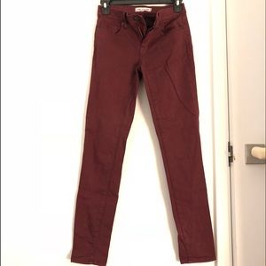 Madewell red pants